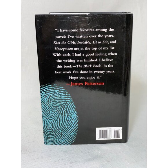 James Patterson & David Ellis "The Black Book" Hardcover First Edition Book - Picture 3 of 3